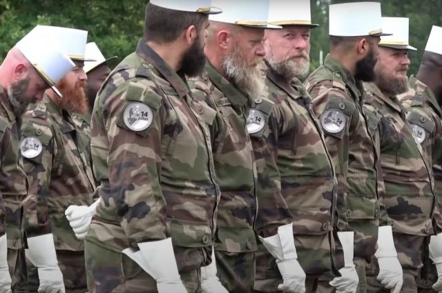 Военнослужащие Французского Иностранного легиона. 