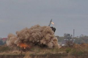 В Одесской области прошли испытания ракетной системы Ольха-М
