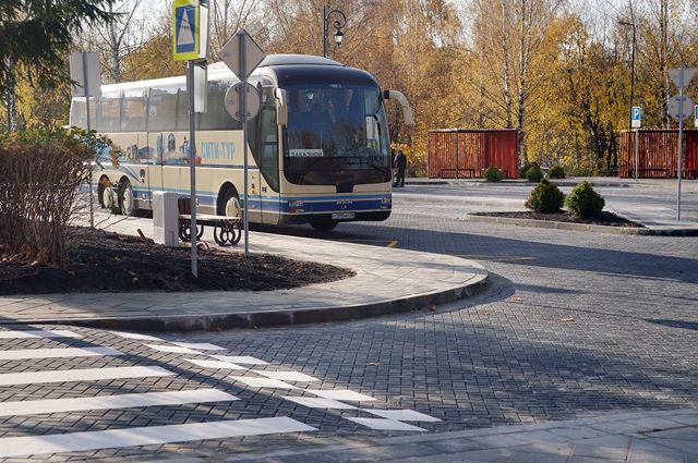 Новая парковка для туристических автобусов появилась в Черняховске