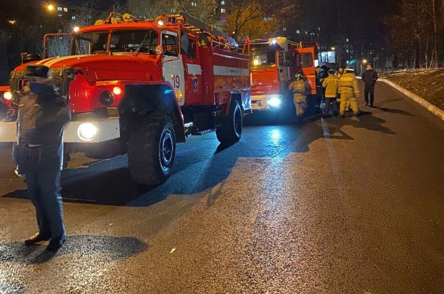 74 человека эвакуированы из горящей ГКБ №6 в Ижевске