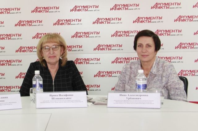 Ирина Шливинскайте и Инна Урбанович.