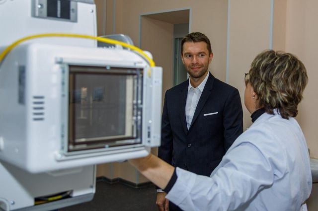 Алексей Вихарев помог отремонтировать рентген кабинет в ГКБ № 23