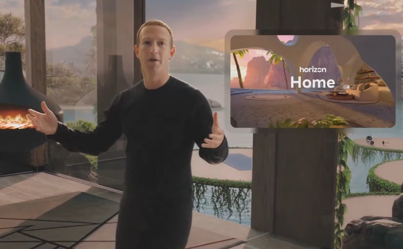 Глава Facebook презентовал Horizon Home — виртуальное пространство, которое позволяет человеку находиться там в виде своего аватара и общаться со своими друзьями (в таком же «мультяшном» виде)