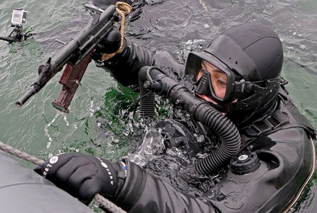 На Камчатке бойцы подводного спецназа уничтожили группу диверсантов
