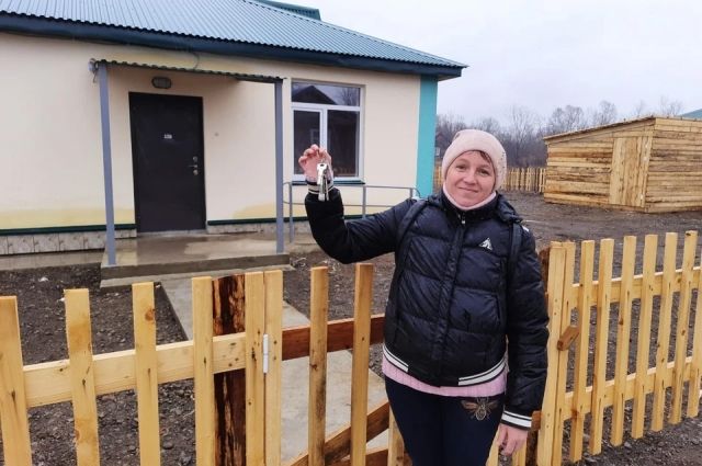 Новые дома в сахалинском селе