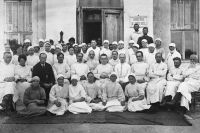 Медперсонал Симбирской губернской земской больницы, 1922 год.