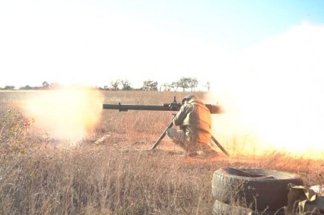 Стрельба из систем ПВО: в Донецкой области прошли боевые учения.