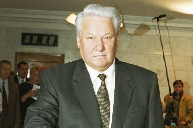 Борис Ельцин, 1996 год.