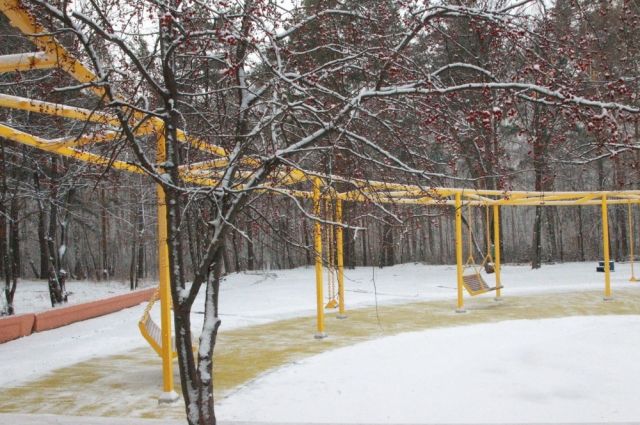 Парк качелей появился в Челябинске