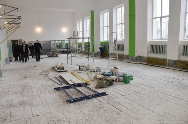 Ремонт спортивной школы по боксу в Пензе завершат в январе 2022 года