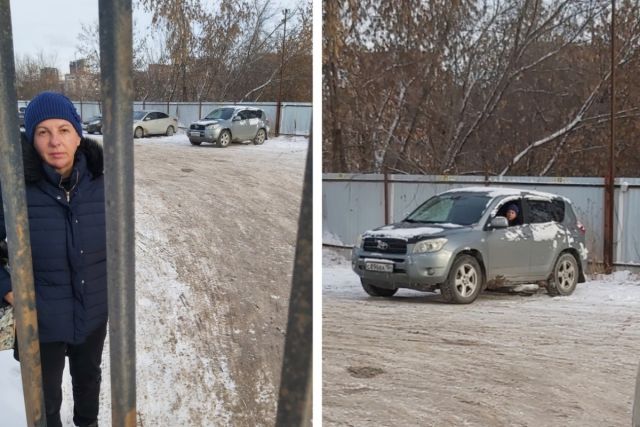 В Новосибирске эвакуировали автомобиль на штрафстоянку вместе с водителем