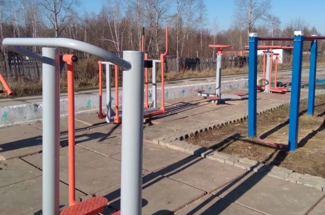 В Хабаровском крае установили уличные тренажеры