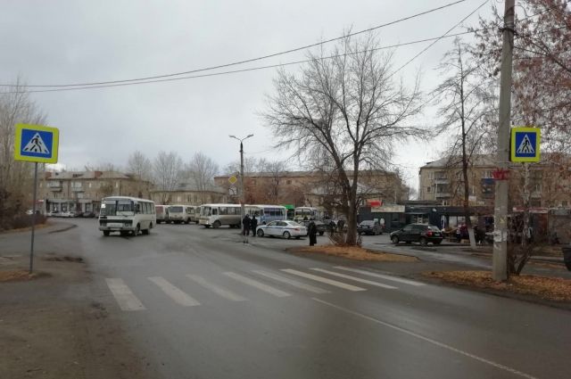 Автобус ПАЗ сбил пенсионерку в Новосинеглазово