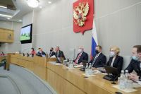 Пленарное заседание Госдумы 28 октября 2021 года. Фото предоставлено пресс-службой нижней палаты парламента.