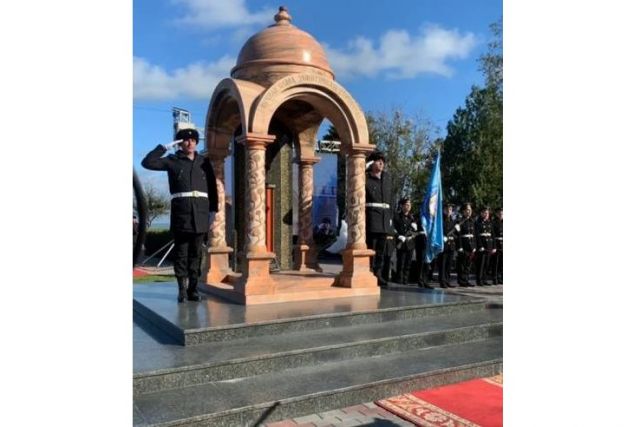 В Каспийске открыли мемориал защитникам Отечества и труженикам тыла