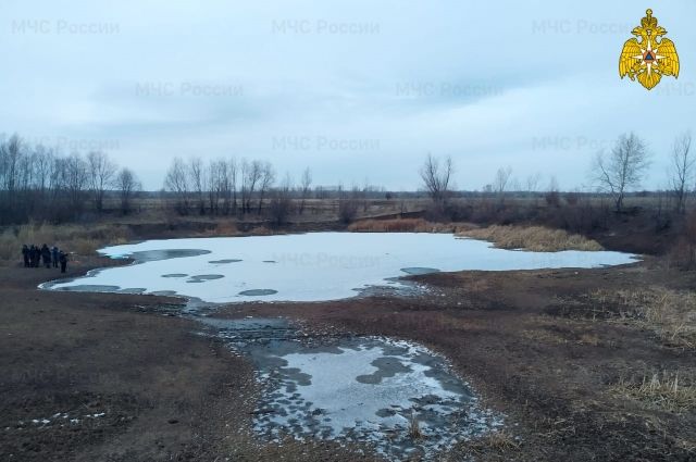 Озеро в Кушкулях, где утонули дети 4 и 6 лет. 