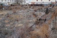 В Оренбурге территория атриума находится под угрозой обрушения. 