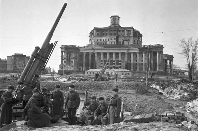 Битва за Москву, ноябрь 1941 года.