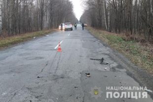 Под Житомиром при столкновении машин погиб 17-летний пешеход.