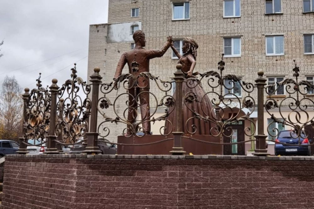 Композицию в Нижнем Новгороде соорудили нынешним летом.