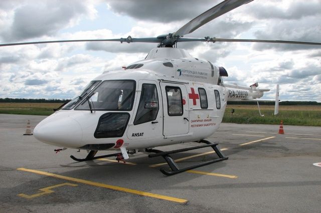 Башкирия приобрела второй вертолет для санитарной авиации