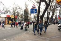 Улица Красная в Краснодаре, 2021 год.