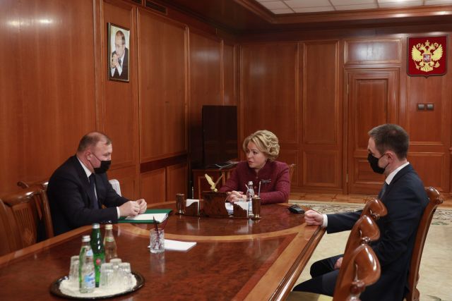 Валентина Матвиенко и Глава Адыгеи обсудили вопросы развития региона