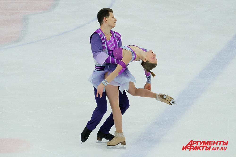 V этап Кубка России по фигурному катанию в Перми.