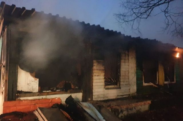 Сгоревший дом был признан аварийным и подлежал расселению.