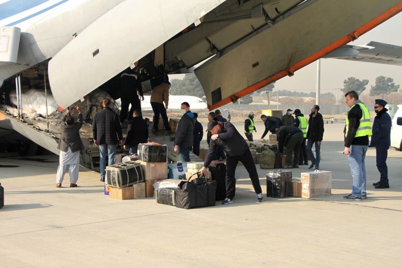 Во время посадки на эвакуационный рейс в Россию