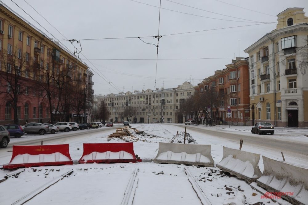 Ремонт начинается от перекрестка с улицей Тимирязева.
