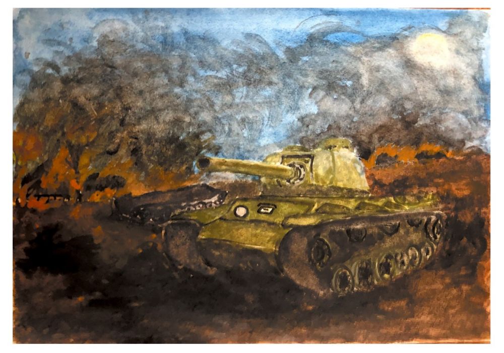 Рисунок Софии Данниковой из школы № 101 Ростова.