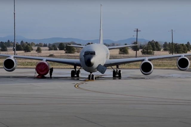Стратегическая авиация США во время учений Global Thunder 22.