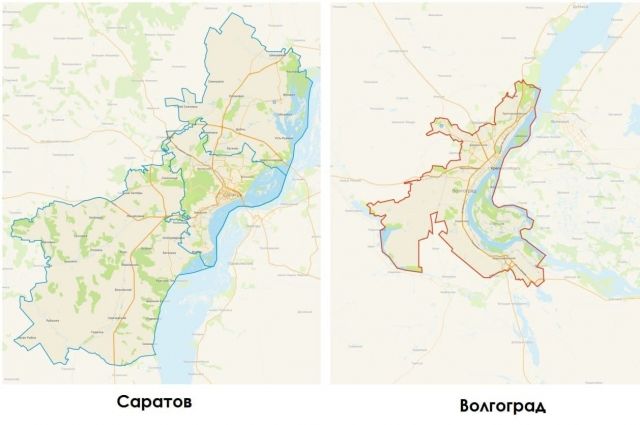 Площадь Саратова вырастет с 1 января