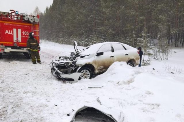 В Новосибирской области водитель и пассажир погибли в ДТП с грузовиком