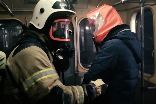 В нижегородском метро прошли учения сотрудников МЧС