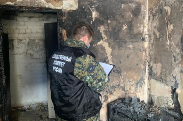 Следователи проверяют обстоятельства гибели мужчины в пожаре на Ставрополье