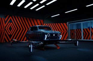 Renault создали летающий электромобиль в честь 60-летия классической модели.