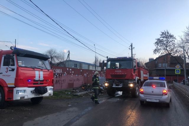 В Краснодаре 28 ноября произошел пожар на складе