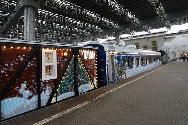 Дед Мороз приедет в Ставрополь на поезде 29 декабря