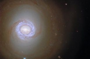 Телескоп Hubble сделал фото спиральной галактики в созвездии Печь.