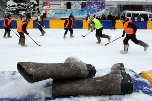 В Перми пройдёт хоккейный матч на валенках