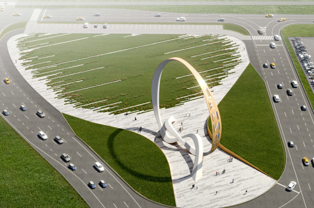 Новый символ столицы Урала украсит аэропорт Кольцово