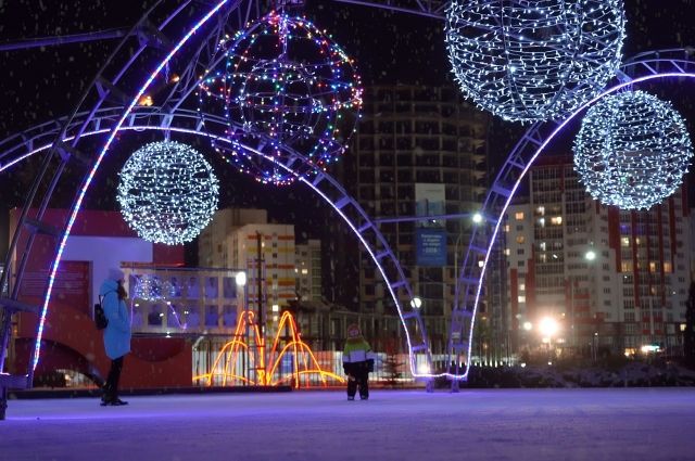 Город Спутник станет главным украшением новой зимы