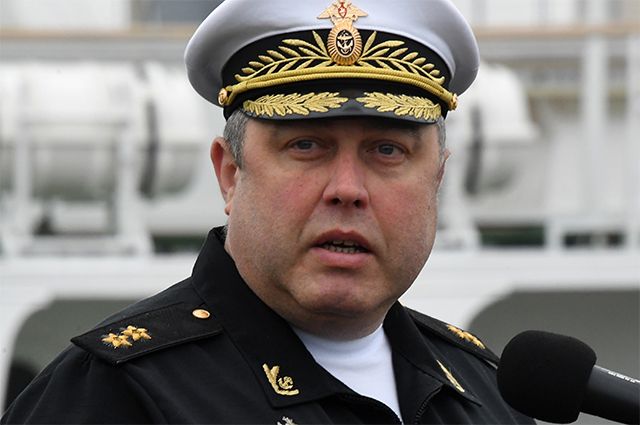 Заместитель командующего Тихоокеанским флотом вице-адмирал Денис Березовский.