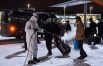 Дезинфекция пассажира эвакуационного рейса из Афганистана в Россию после прилёта в аэропорт Чкаловский