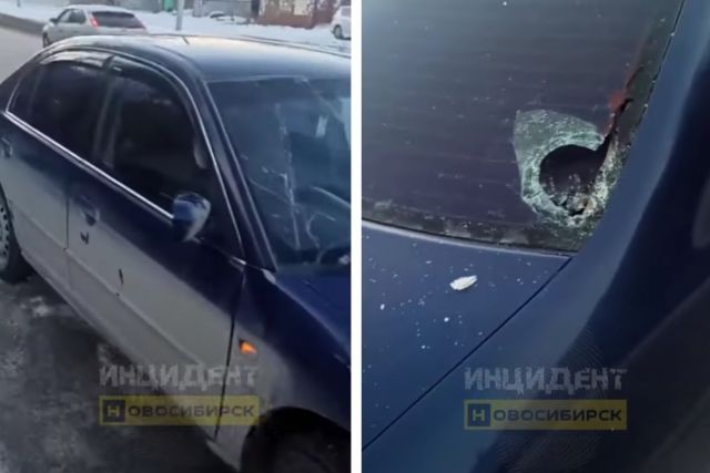 В Новосибирске мужчина молотком разбил автомобиль бывшей сожительнице
