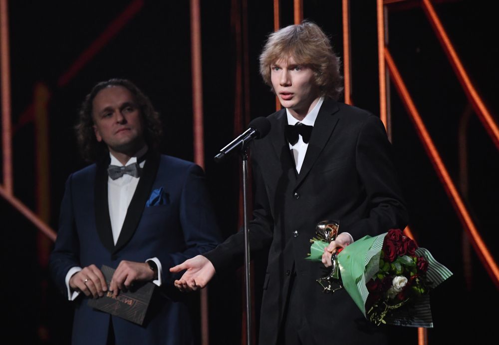 Композитор, пианист Иван Бессонов, получивший приз в номинации «Открытие года в классической музыке»