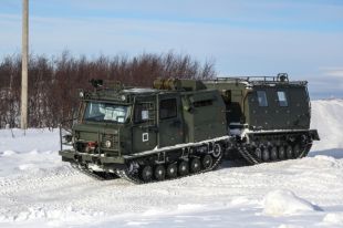 Двухзвенный снегоболотоход ГАЗ-3344-20 «Алеут»