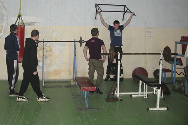 В Хабаровске в СИЗО-1 прошли спортивные соревнования между подростками